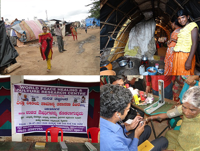 Medical Camp in den Slums